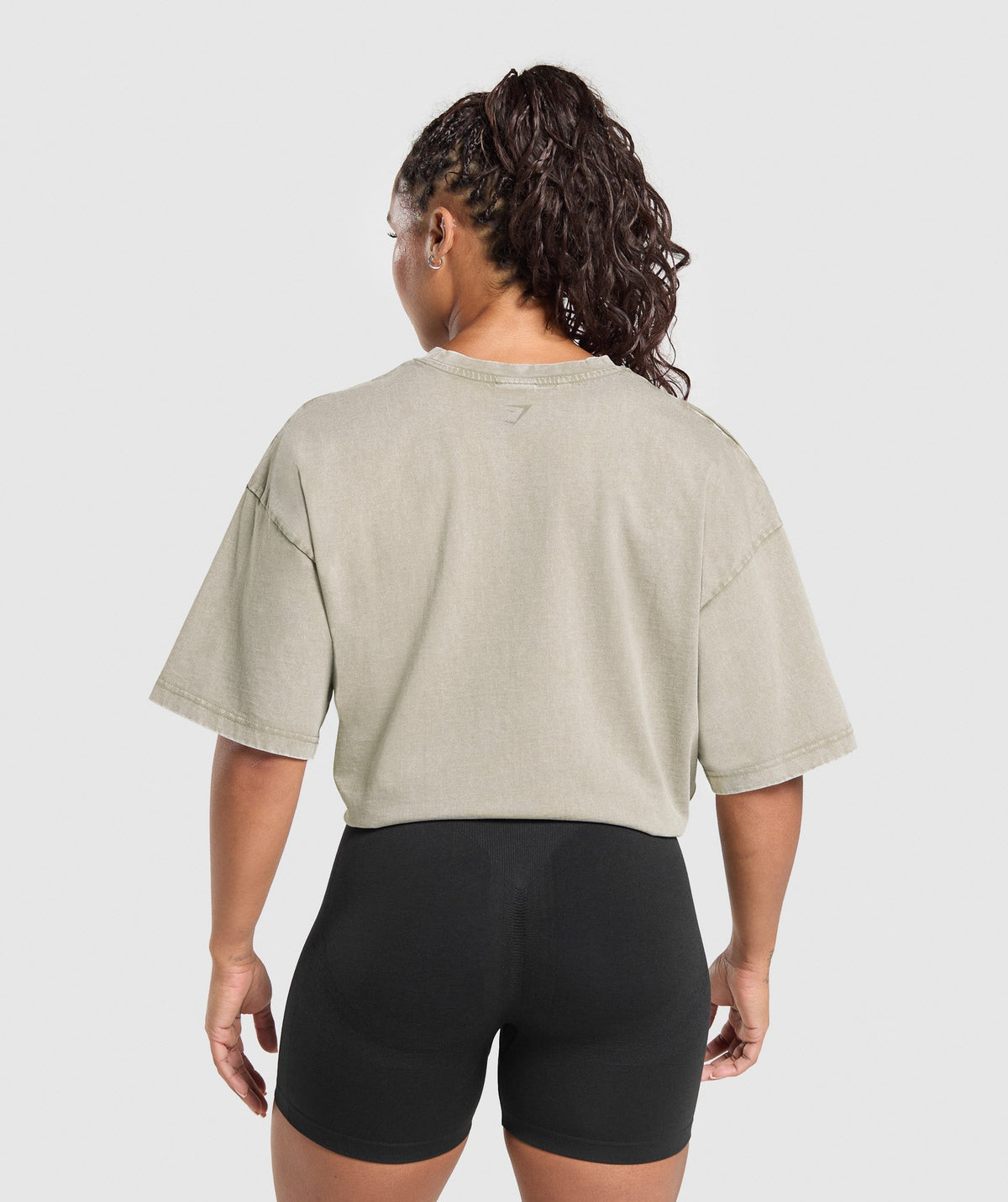 Gymshark GSLC Graphic Oversized T-Shirt - Brown