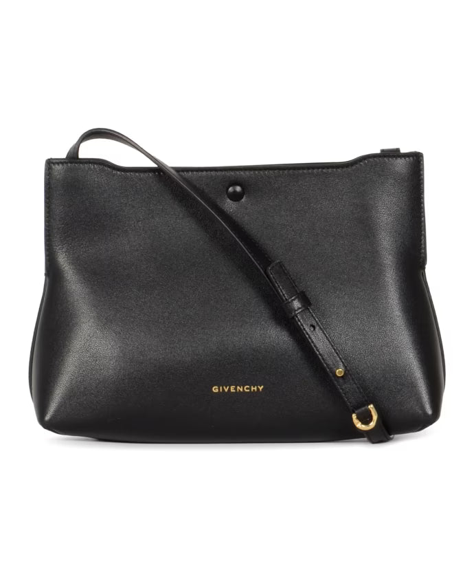 Black Flat Pochette Bag