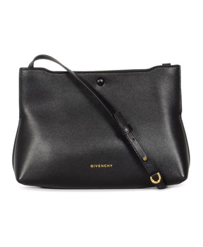 Black Flat Pochette Bag
