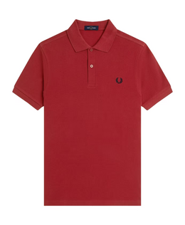 Fred Perry Slim Fit Plain Polo with Stripes