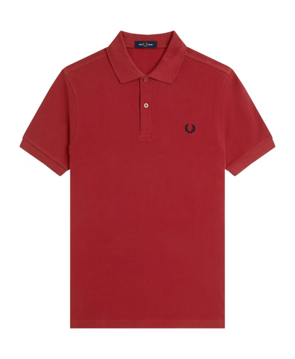 Fred Perry Slim Fit Plain Polo with Stripes