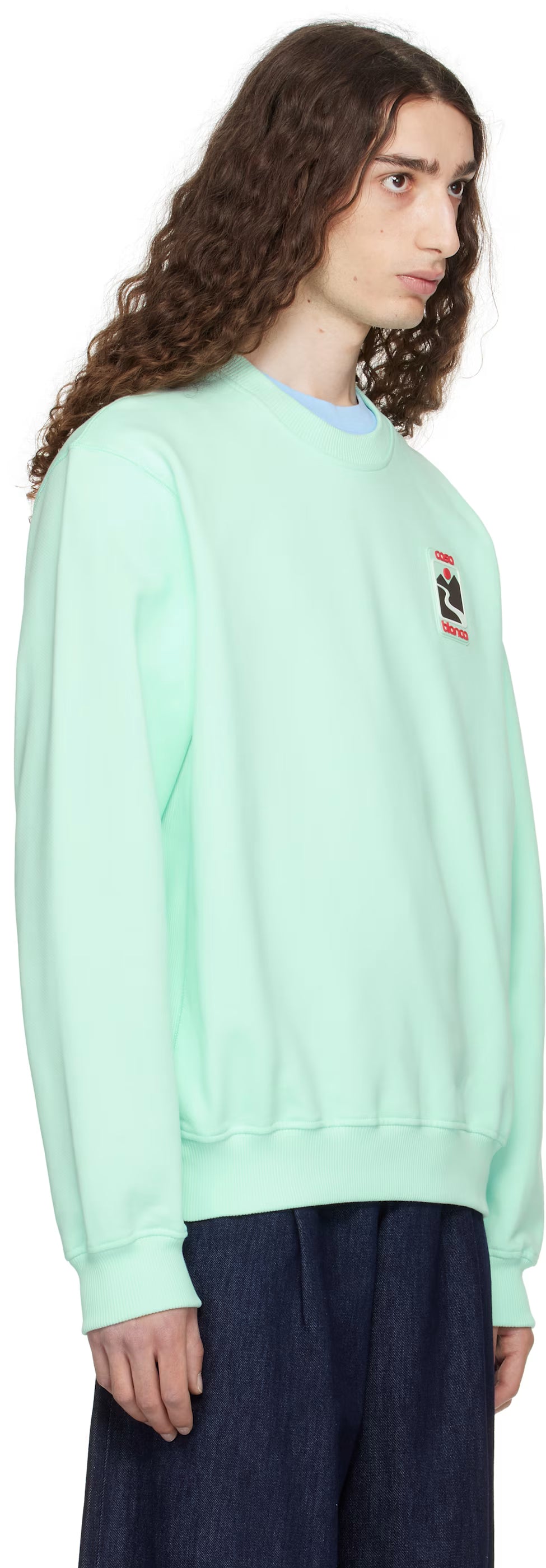 Green Sunset Valley Sweatshirt