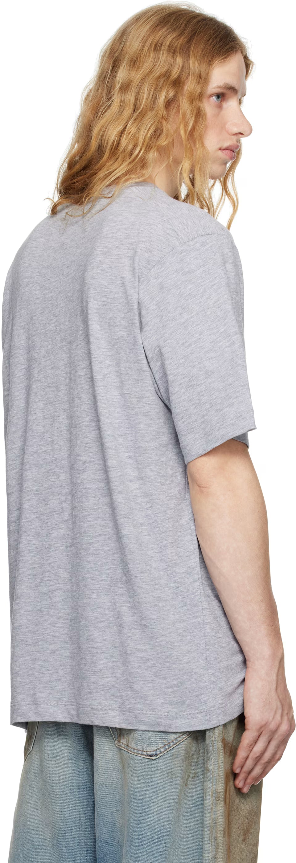 Gray Loose-Fit T-shirt