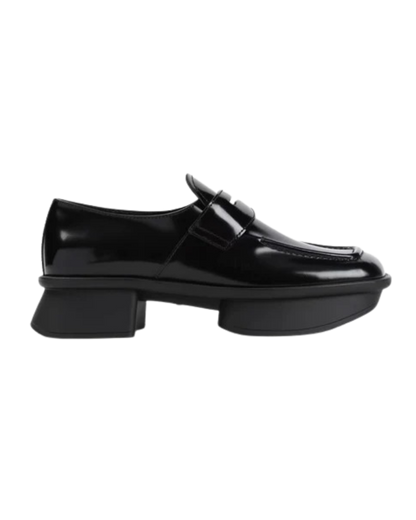 Prada Black Loafer Shoes Elegant Style