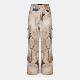 Camo Relaxed Fit Cargo Trousers