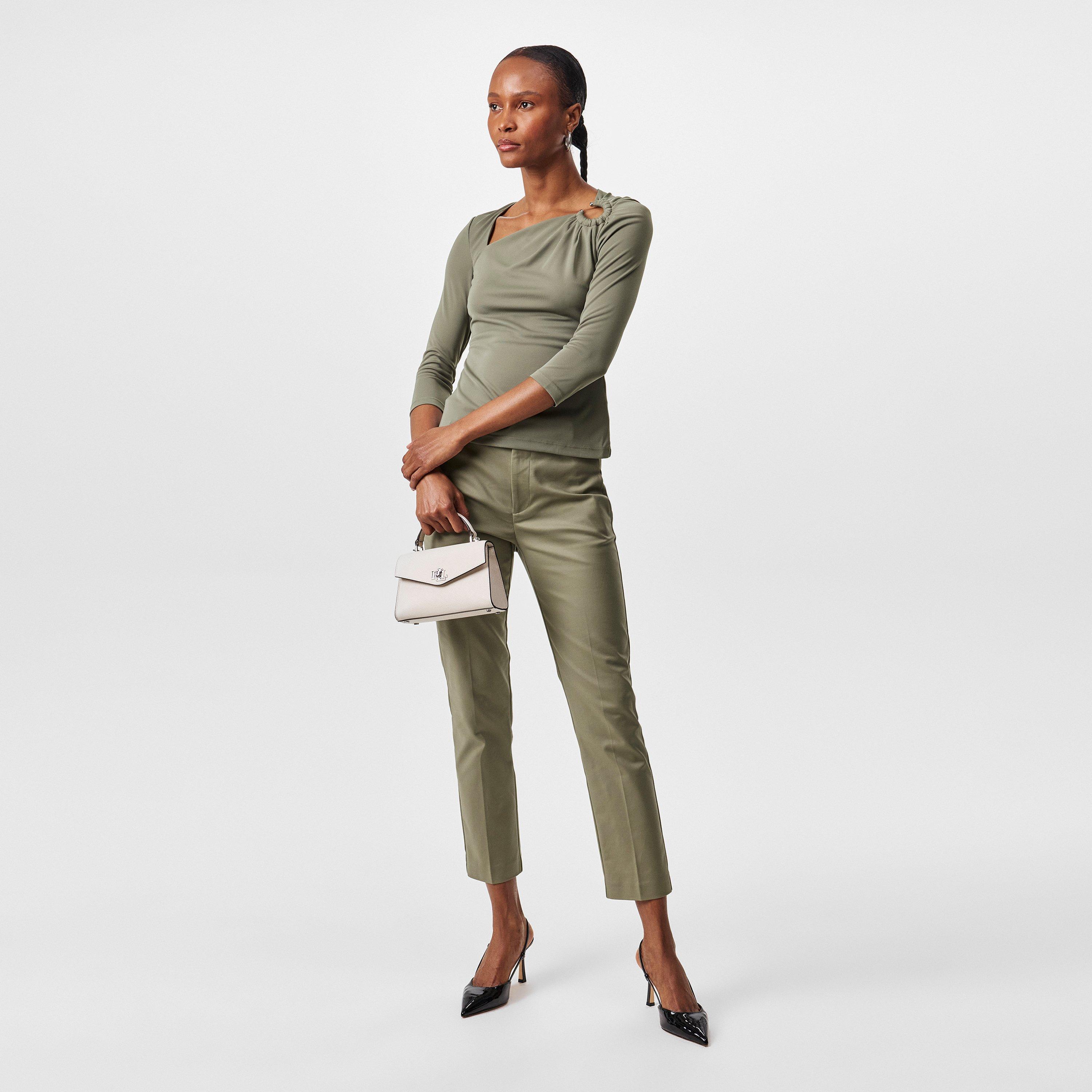 Double-Faced Stretch Trousers