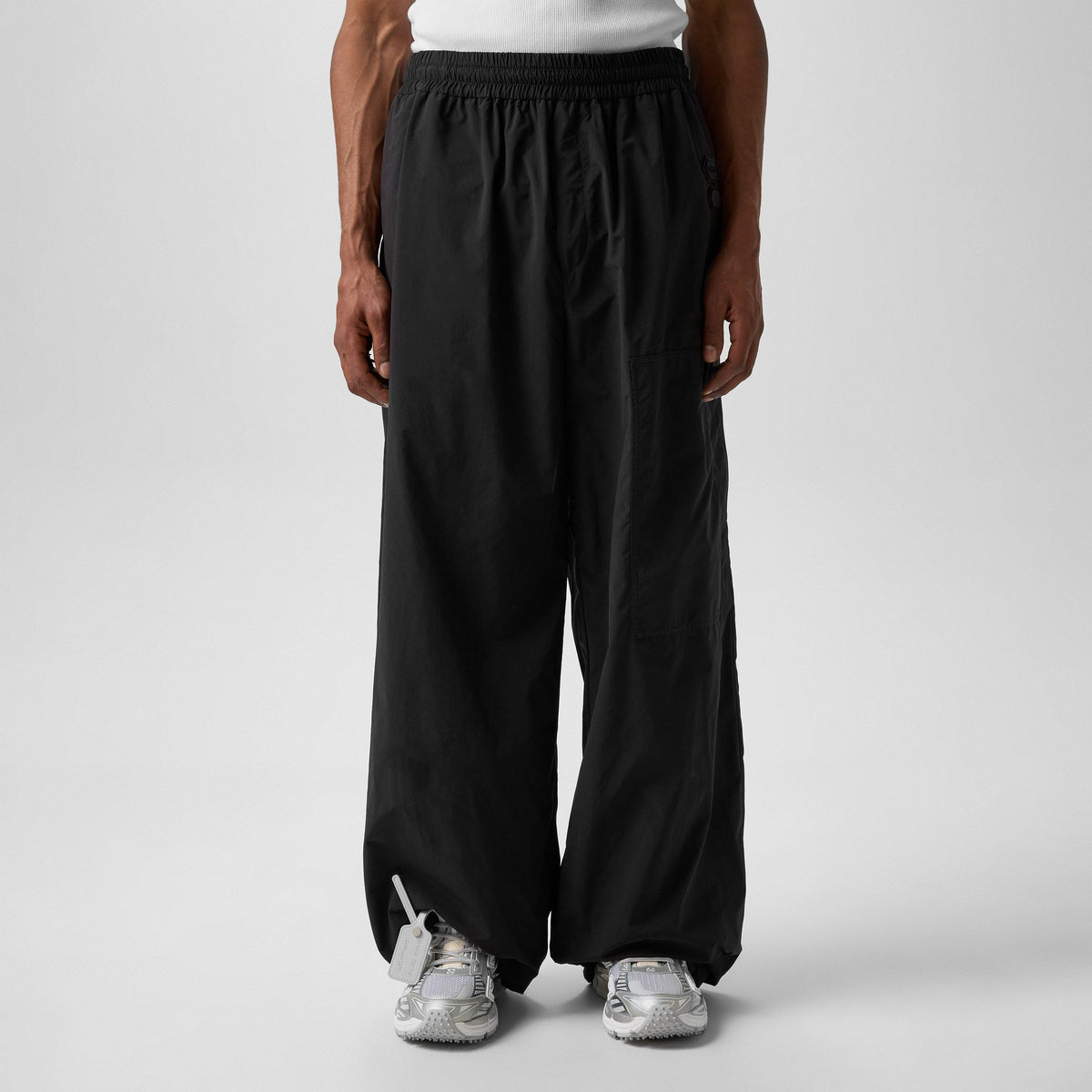 Men's Wide Plain Pant Wide Leg Trousers