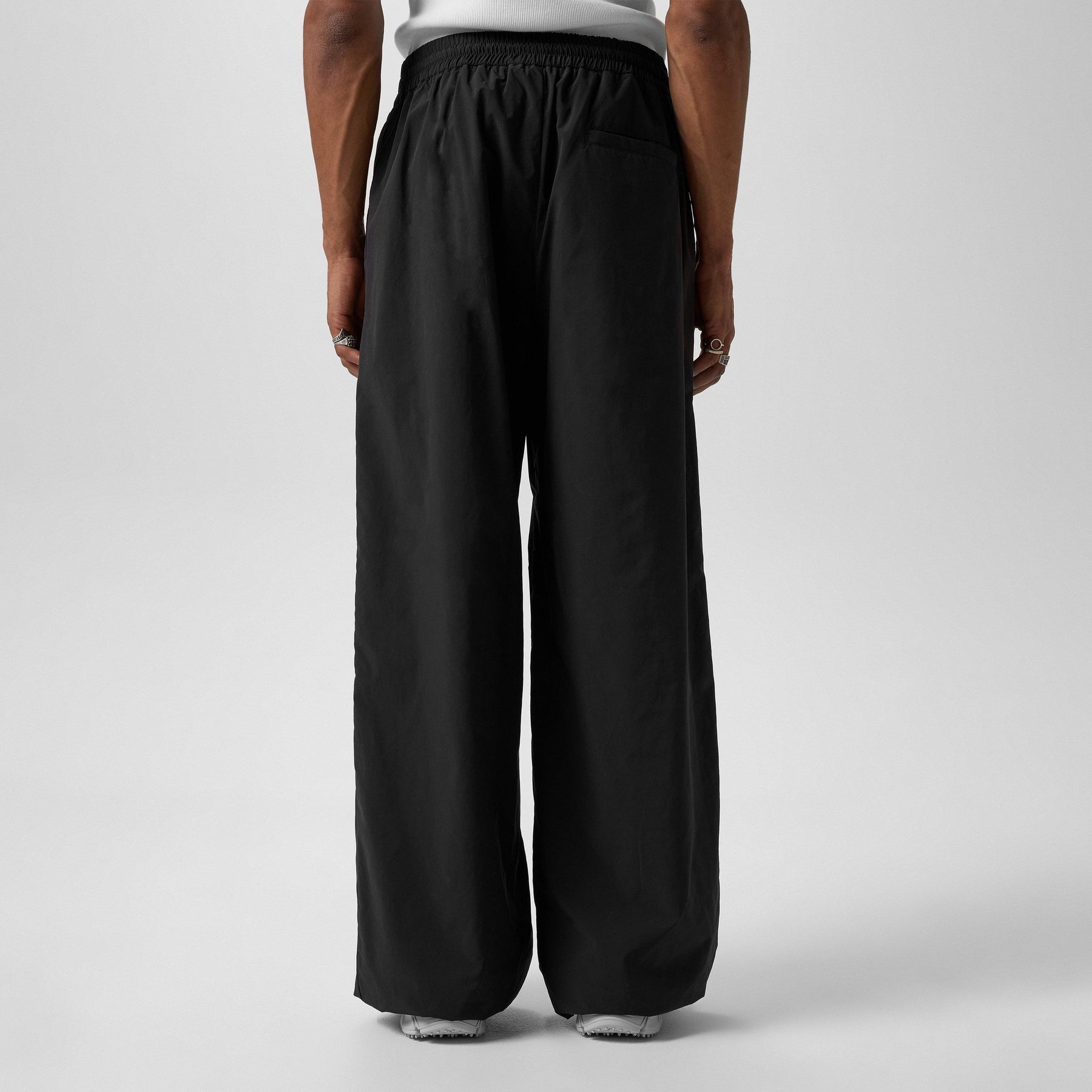 Men's Wide Plain Pant Wide Leg Trousers