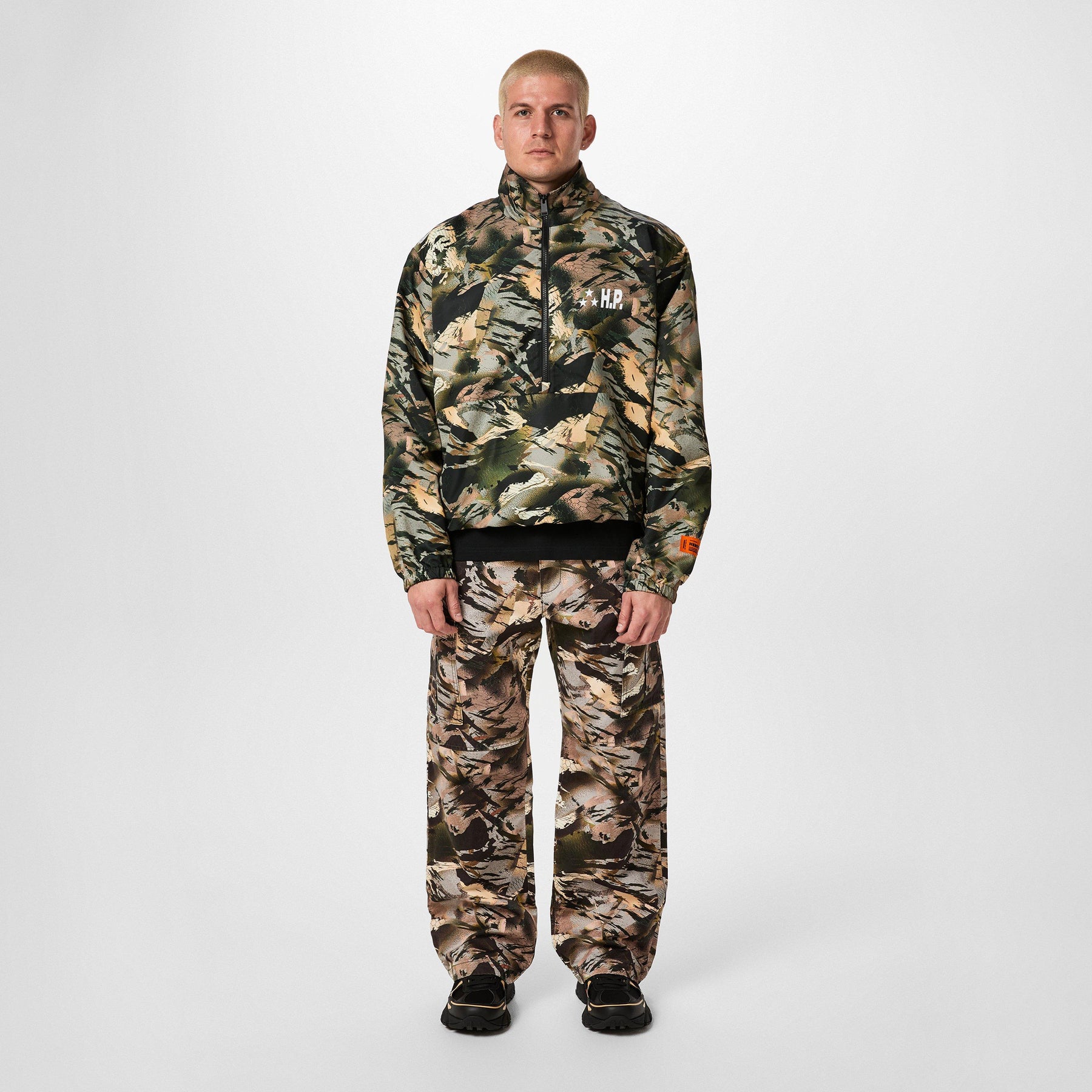 Cargo Pocketed Baggy Trousers