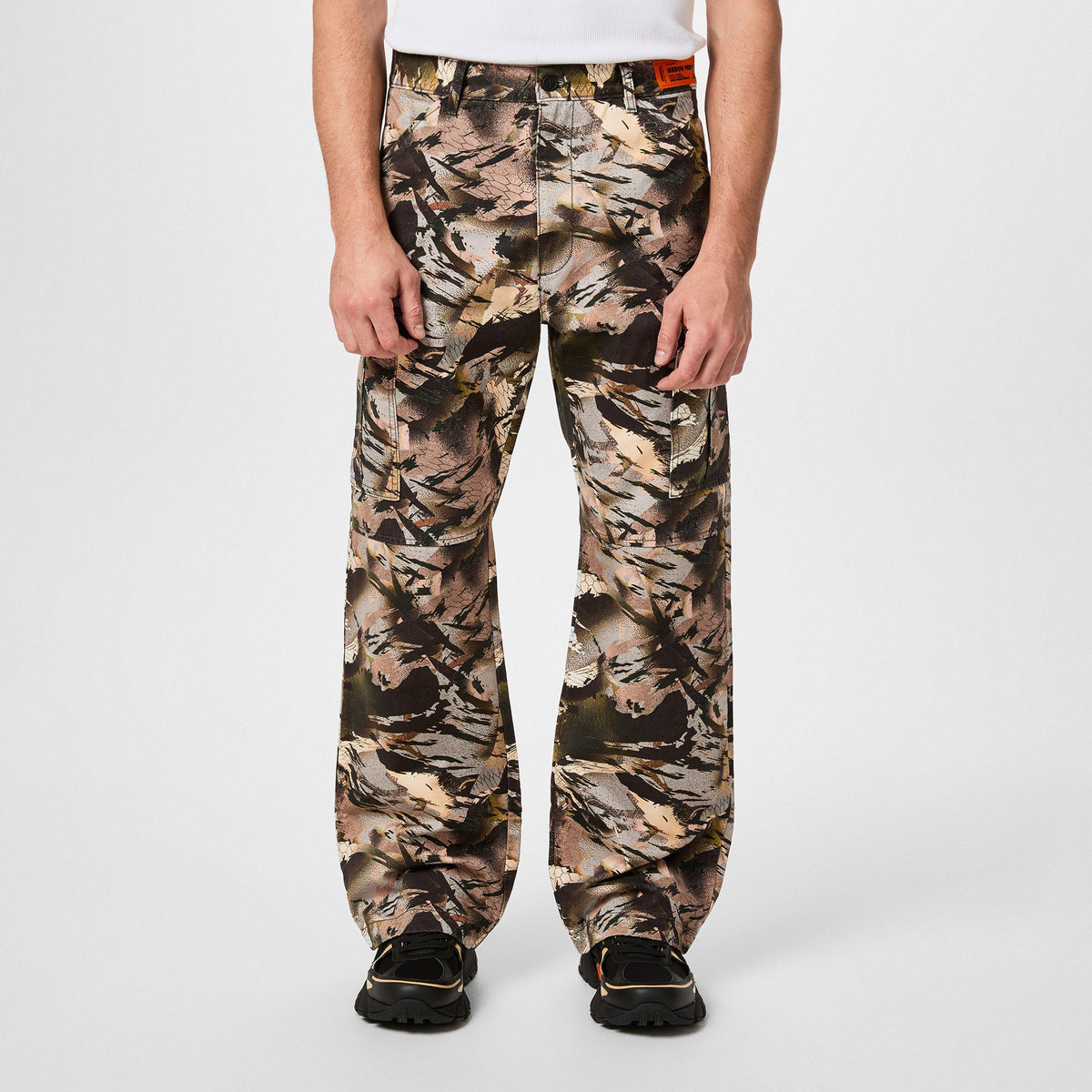 Cargo Pocketed Baggy Trousers
