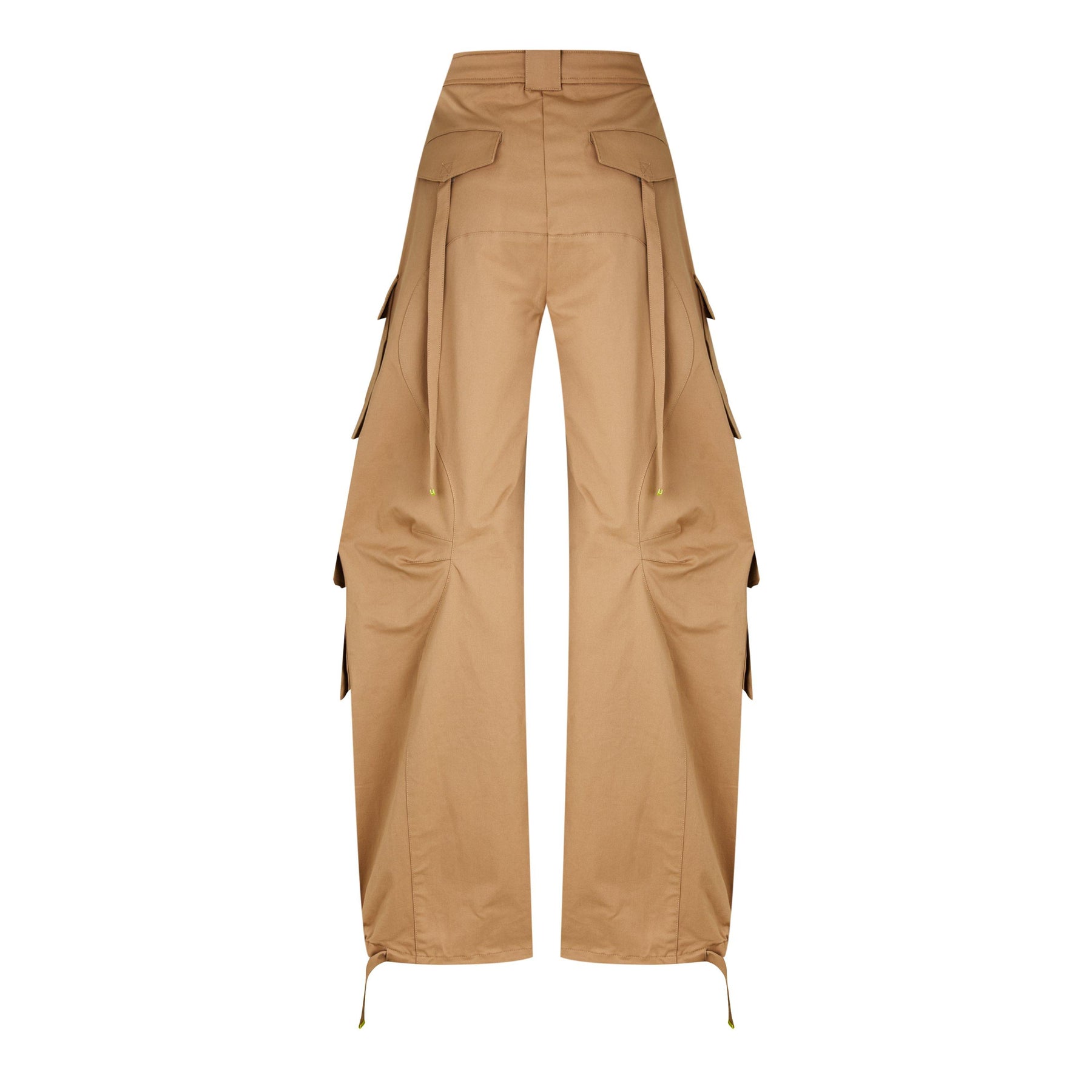 Gabardine Cargo Trousers
