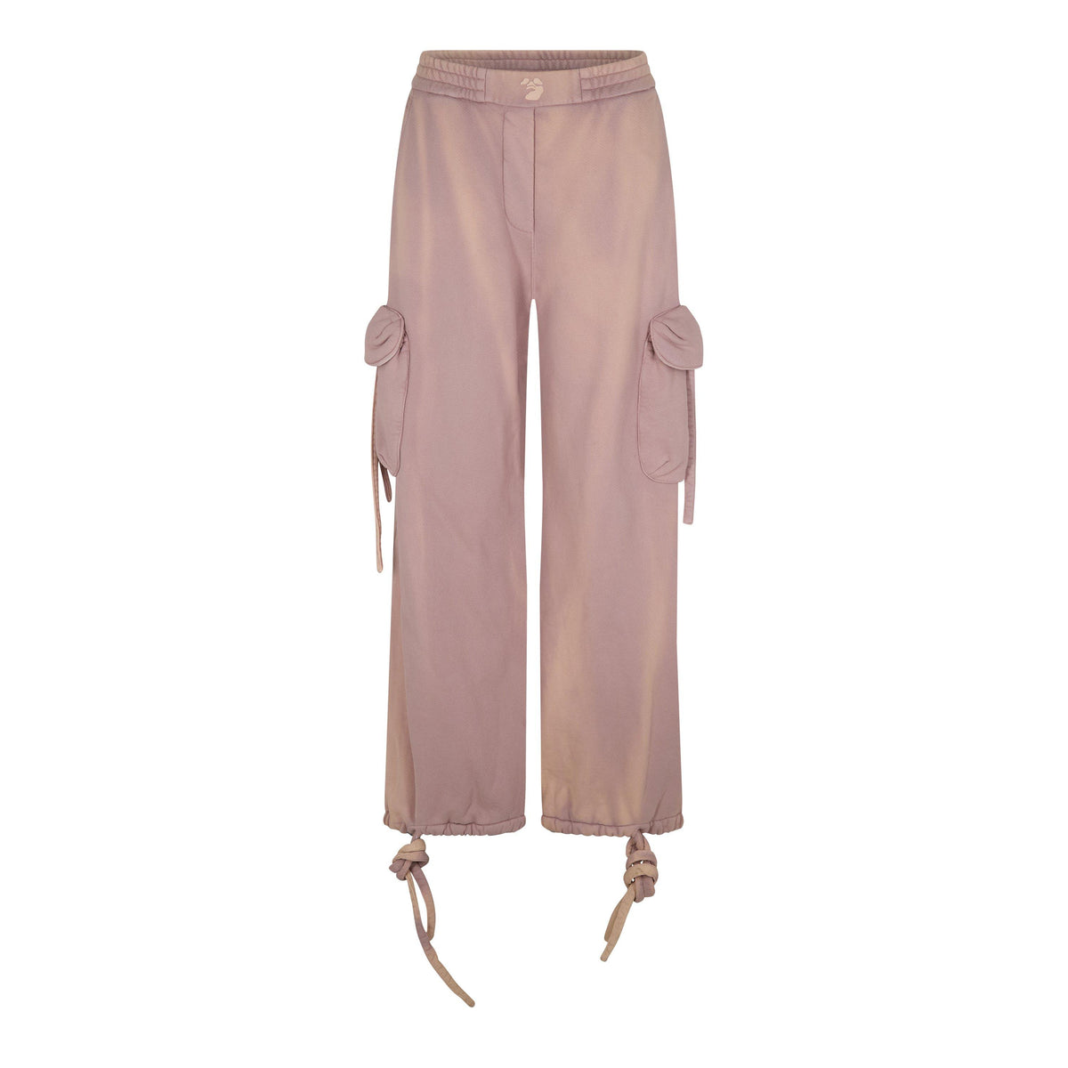 Women's Laundry Cargo Track Bottoms, Adjustable Drawcord Cuffs Trousers