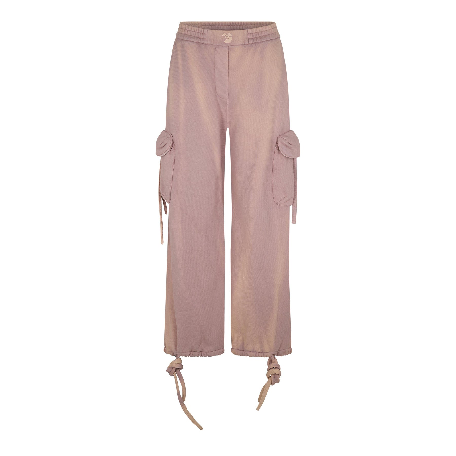 Women's Laundry Cargo Track Bottoms, Adjustable Drawcord Cuffs Trousers