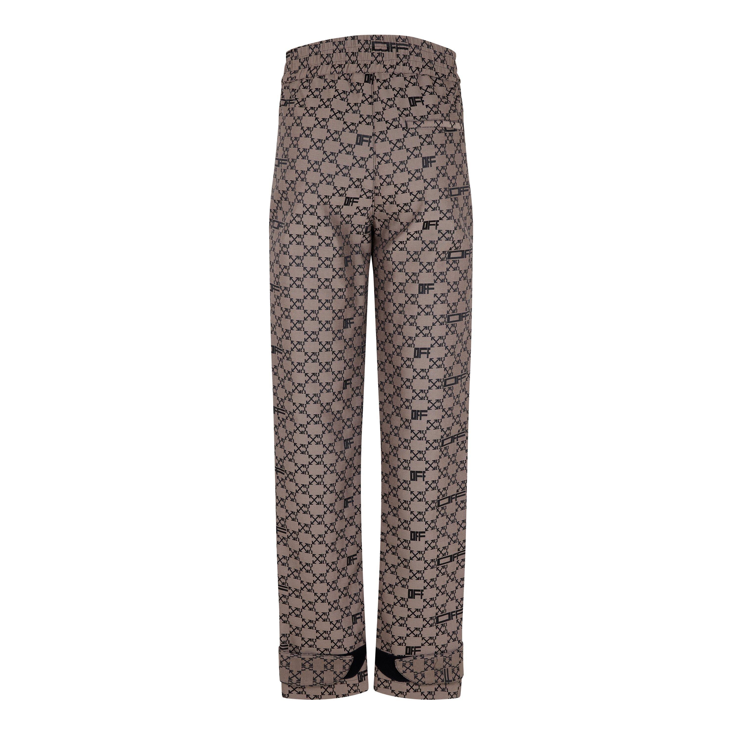 Mono Track Pant Monogram Trousers