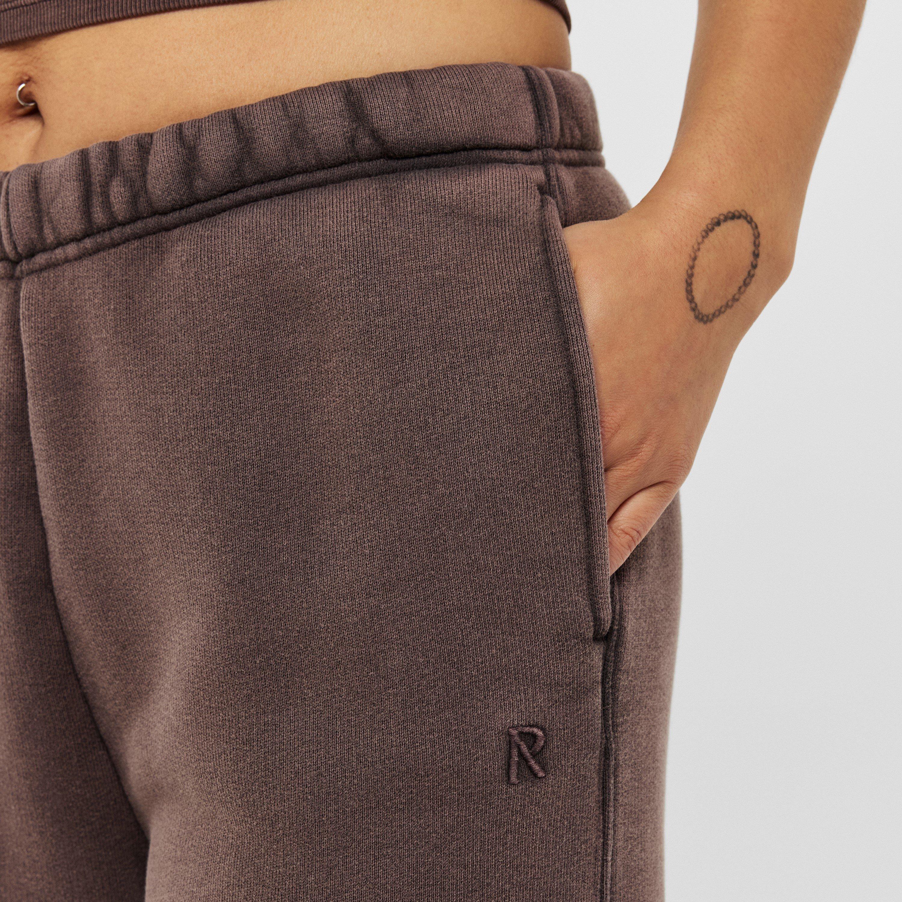 Women's Rep Initial Open Hem Jersey Joggers