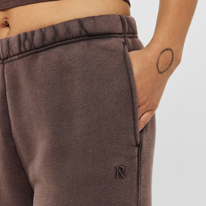 Women's Rep Initial Open Hem Jersey Joggers