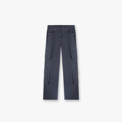 Fender Wide Leg Cotton Cargo Trousers