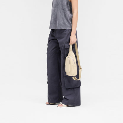 Fender Wide Leg Cotton Cargo Trousers