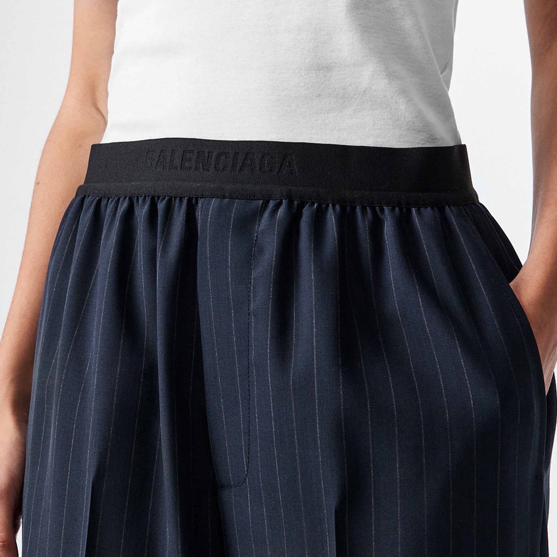 Bal Pinstripe Trsr Ld52