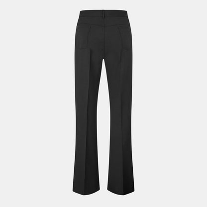 Wide Leg Relaxed Fit Trousers
