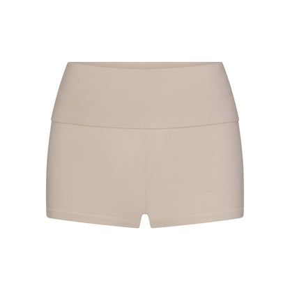 Cotton Jersey Foldover Short