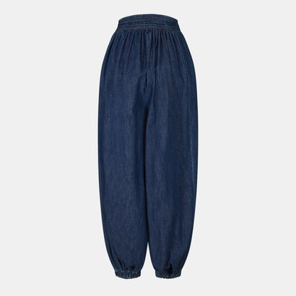 Val Denim Relaxed Fit Harem Trousers