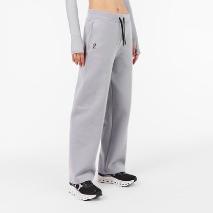 Women's Open Hem Fleece Jogging Bottoms, Open Hem Design