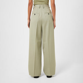 High Waisted Large Tailored Trousers