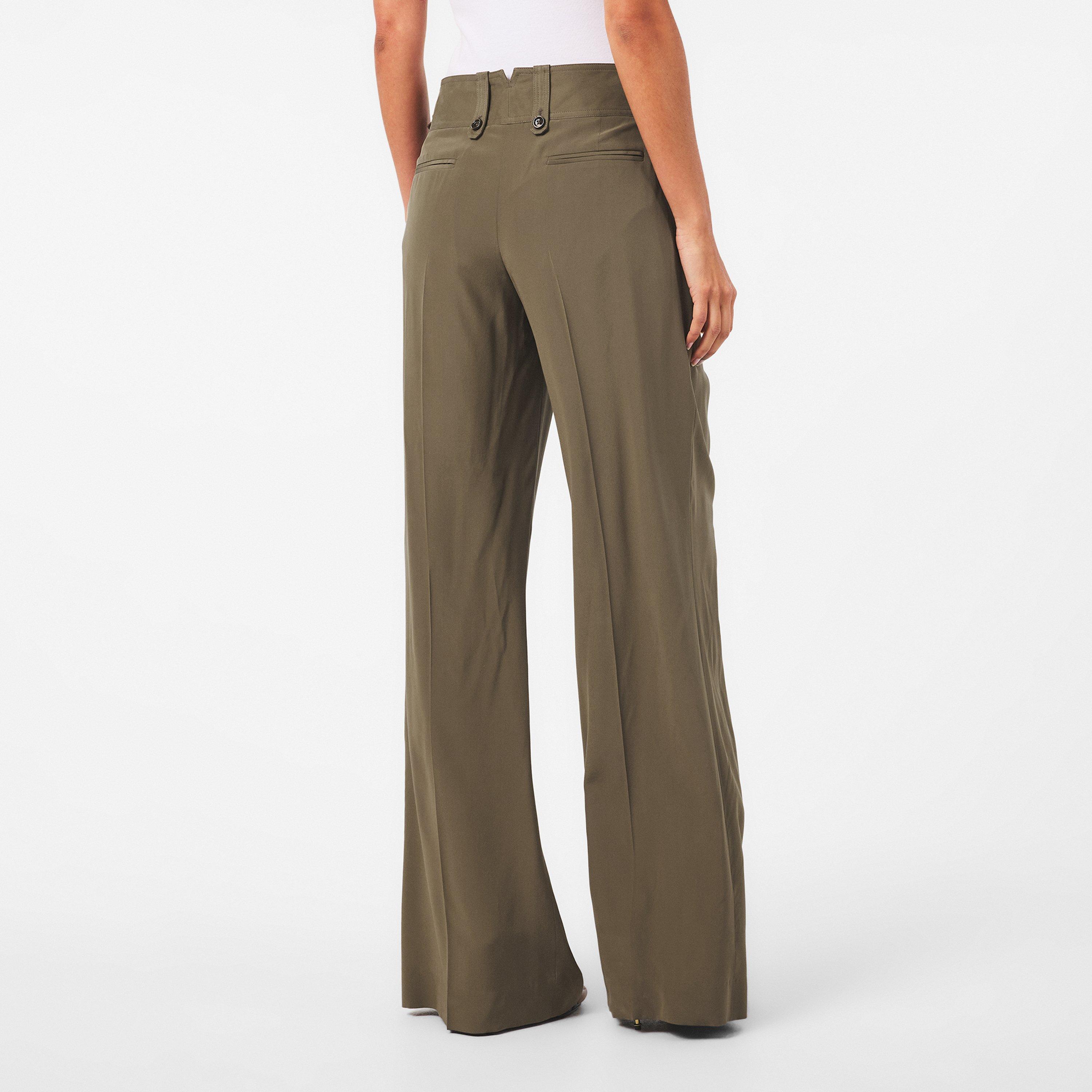 High Rise Wide Leg Trousers