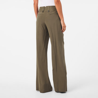 High Rise Wide Leg Trousers