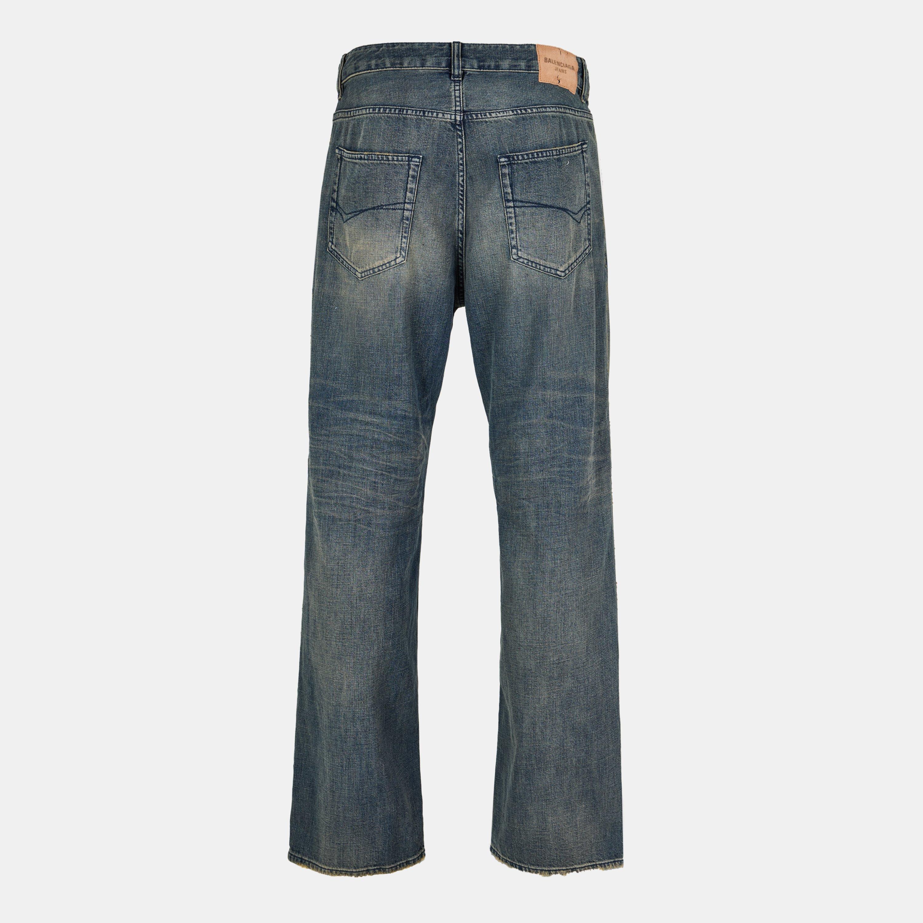 Relaxed Wide Leg Trousers