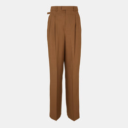 High Waisted Wide Leg Trousers
