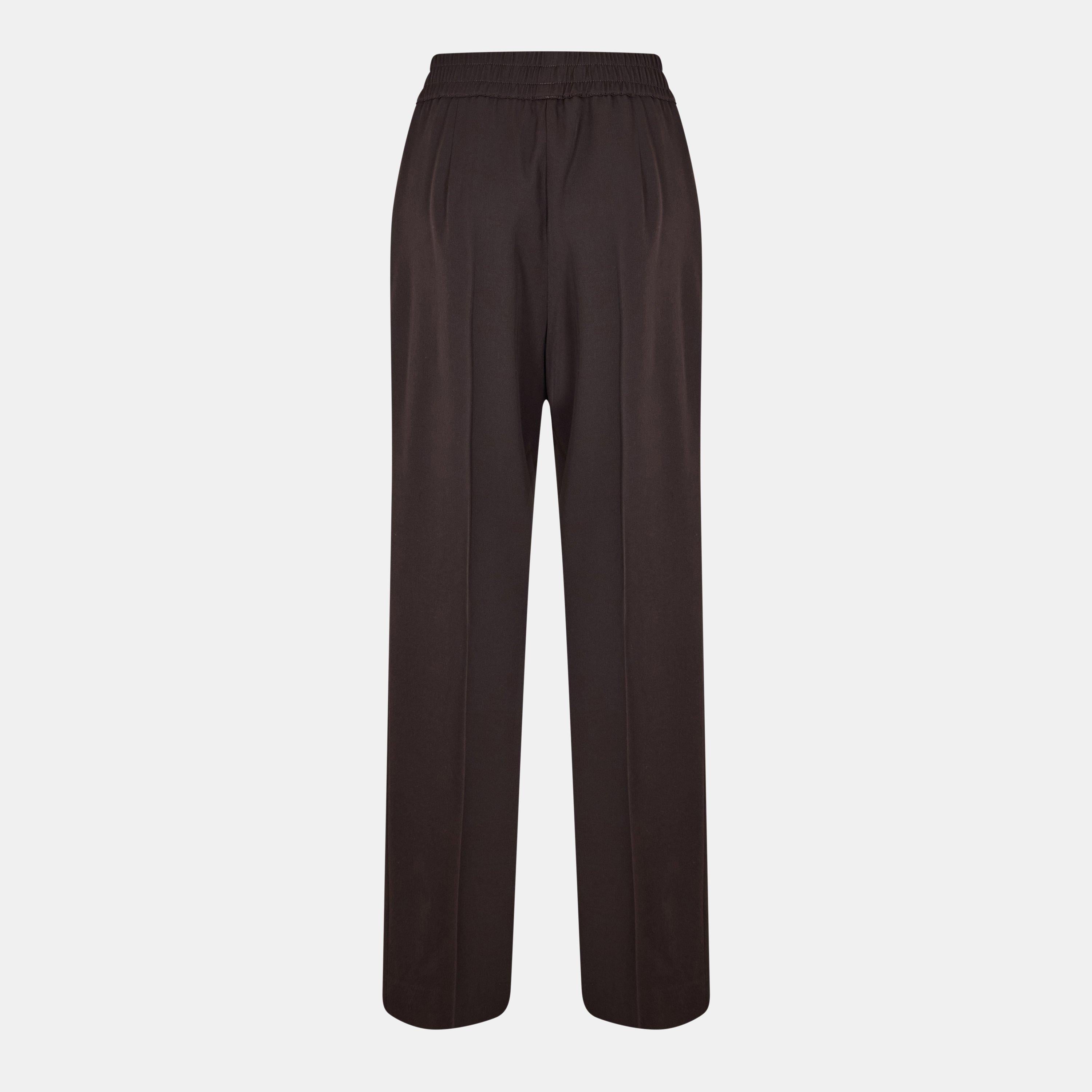 High Waisted Wide Leg Trousers