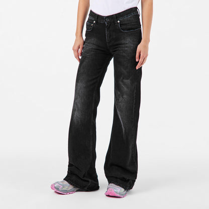 Relaxed Wide Leg Trousers