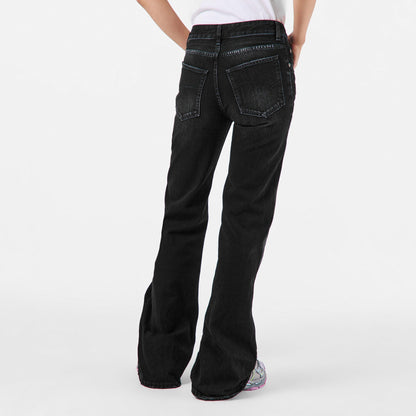 Relaxed Wide Leg Trousers