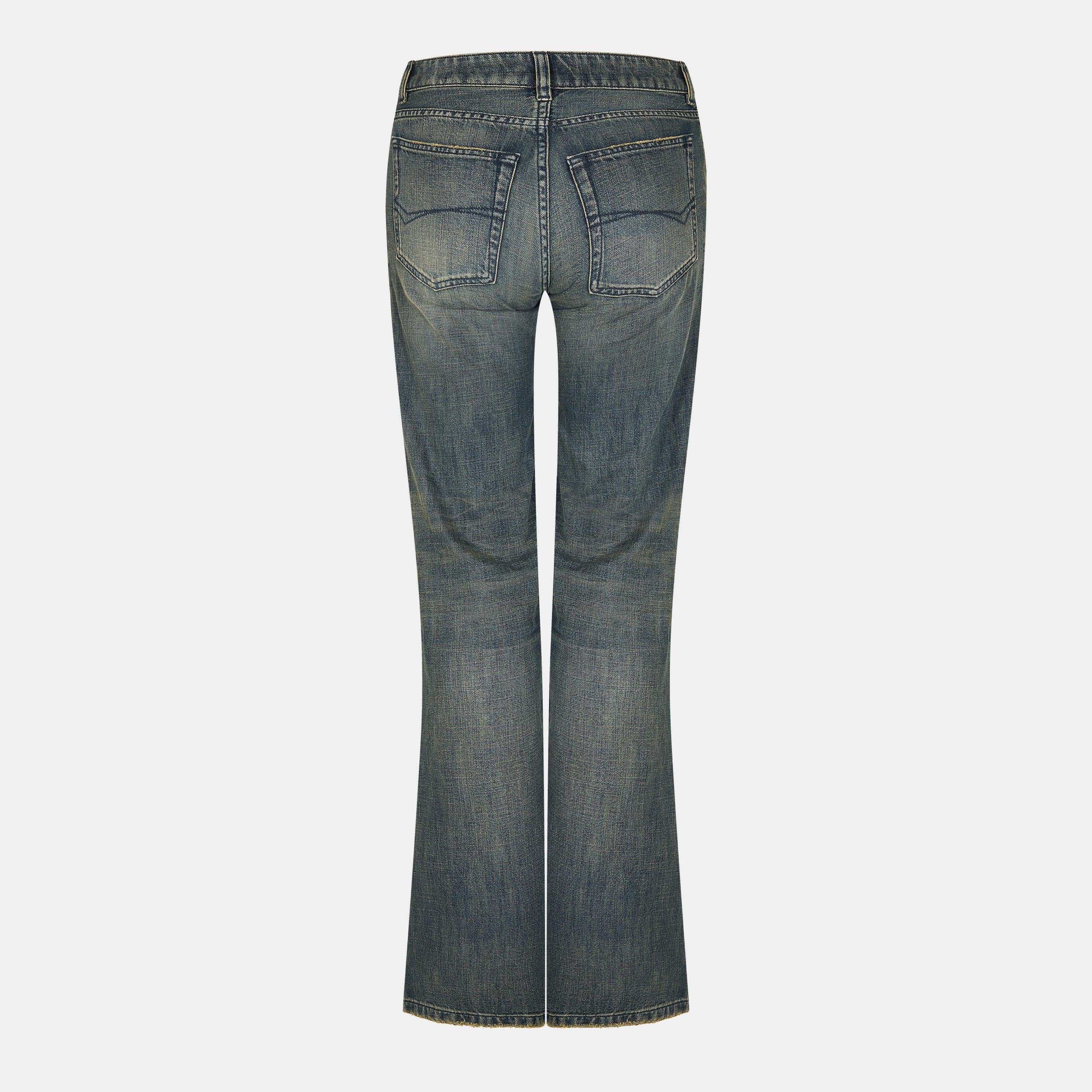Relaxed Wide Leg Trousers