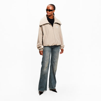 Relaxed Wide Leg Trousers