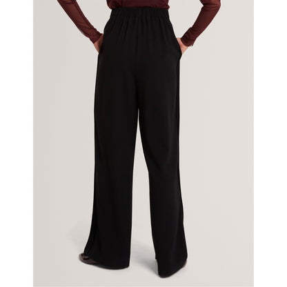 Ted Baker Piping Detail Pull-On Wide Leg Trousers