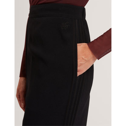 Ted Baker Piping Detail Pull-On Wide Leg Trousers