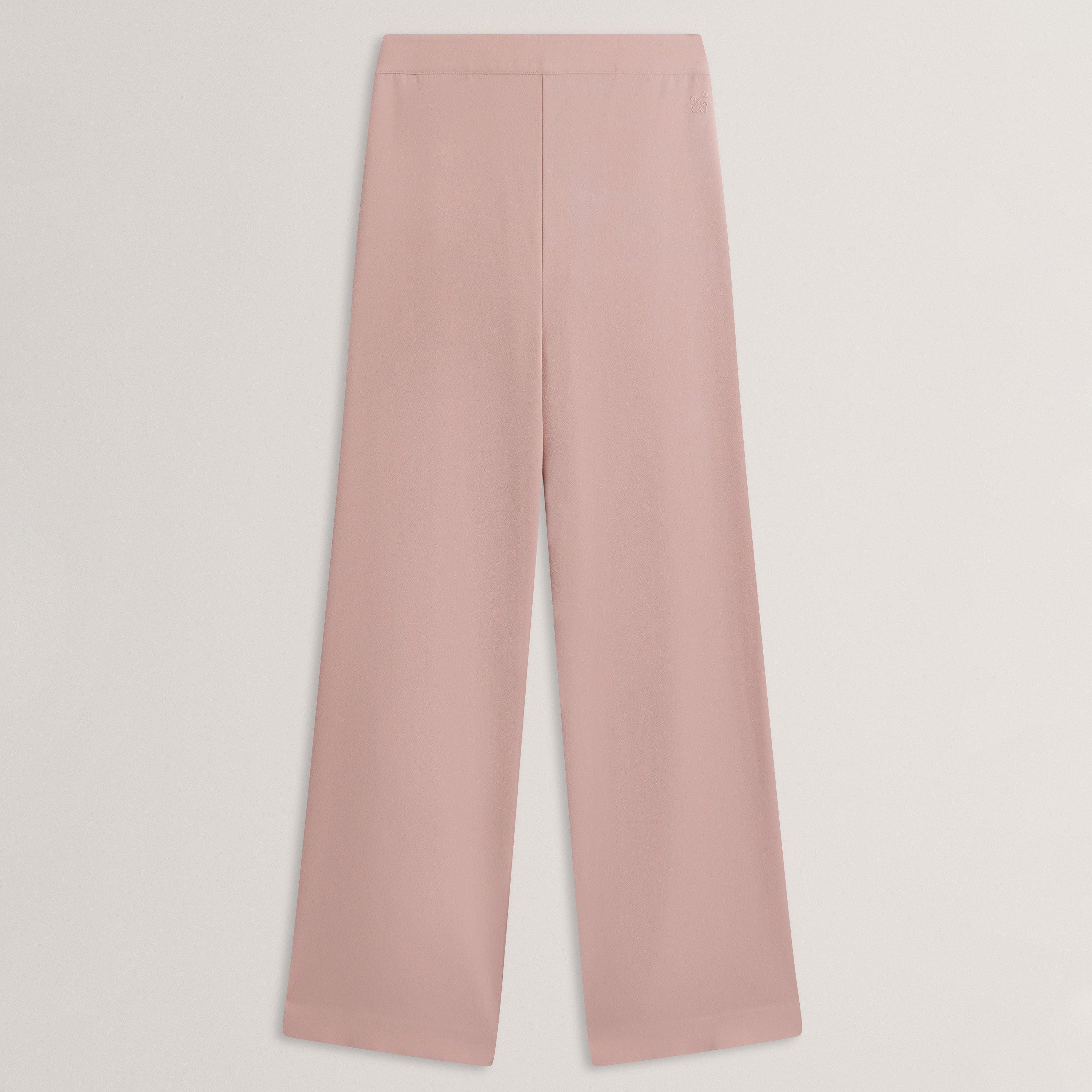 Ted Baker Piping Detail Pull-On Wide Leg Trousers
