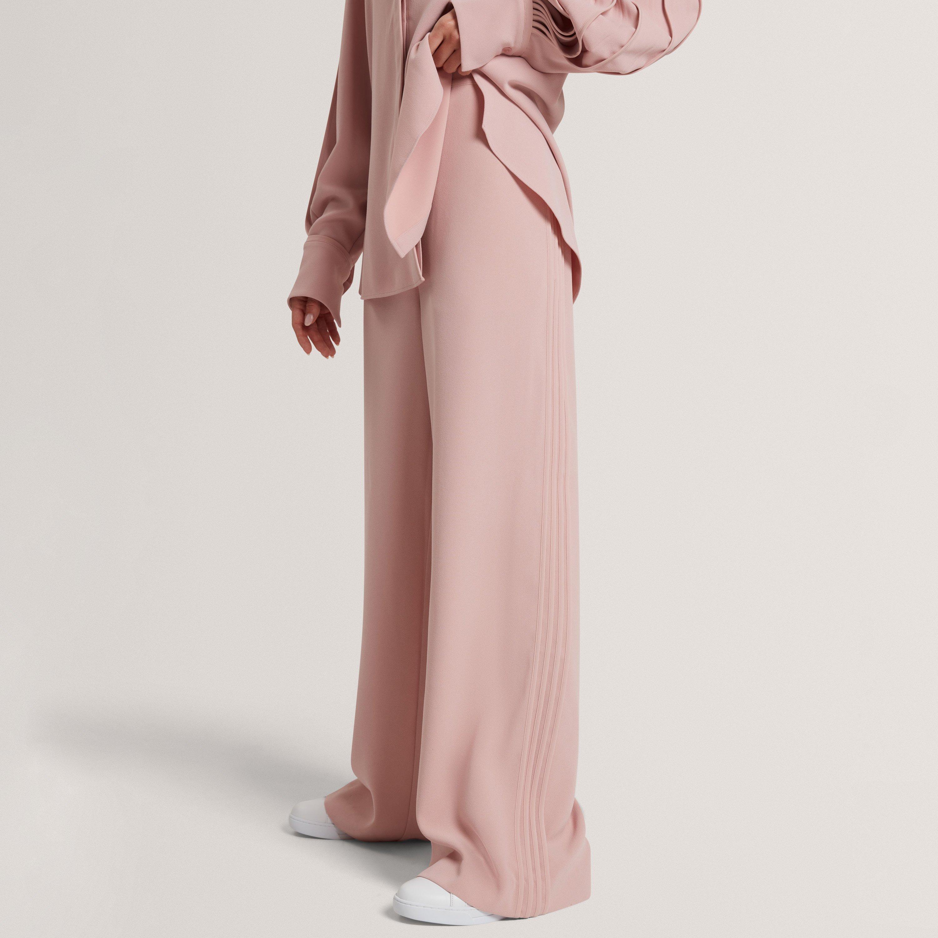 Ted Baker Piping Detail Pull-On Wide Leg Trousers