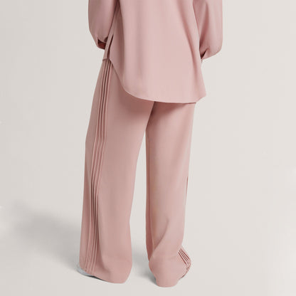 Ted Baker Piping Detail Pull-On Wide Leg Trousers