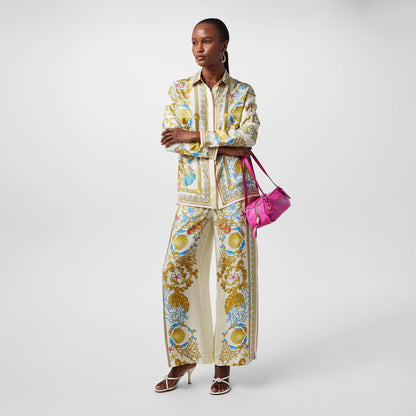 High-Rise Wide Leg Trousers