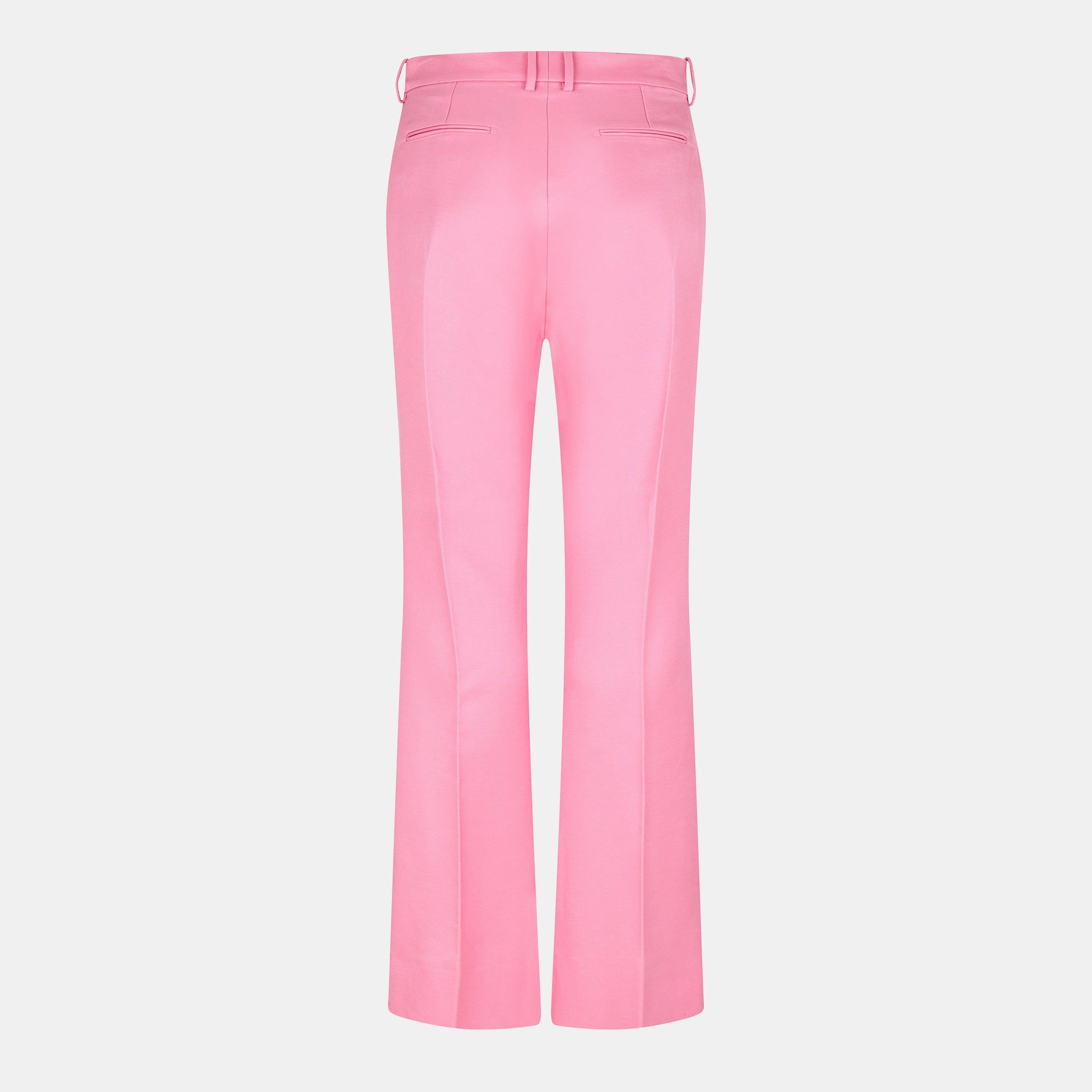 High-Quality Structured Knitted Trousers