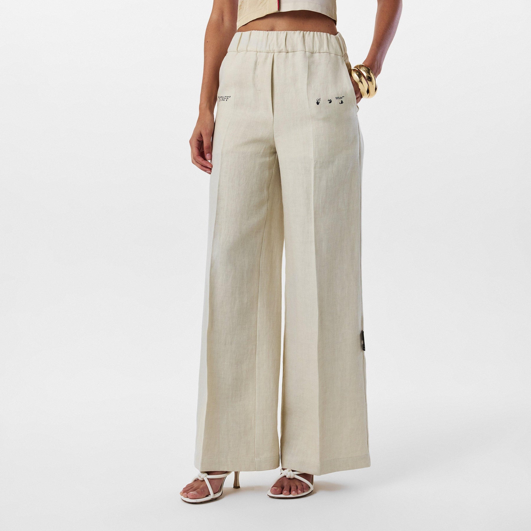 Off Linen Trs Ld99