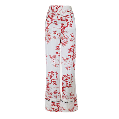 Tailored Relaxed Fit Knitted Trousers