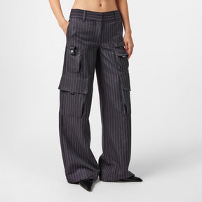 Off Pinstripe Cargo Ld99