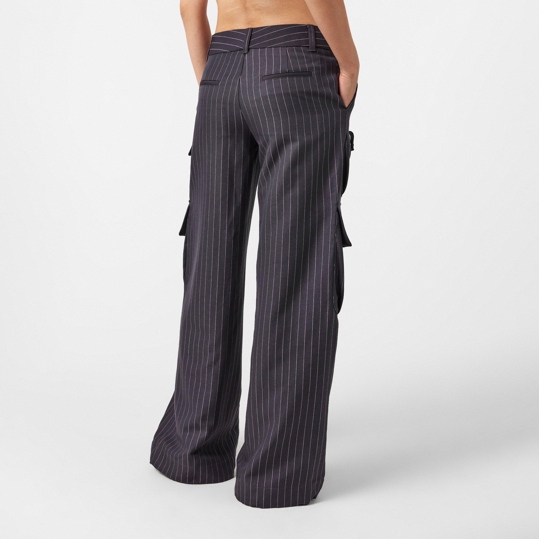 Off Pinstripe Cargo Ld99