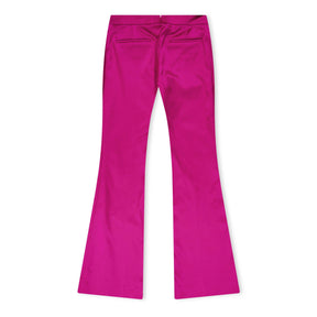 Satin Flared Trousers