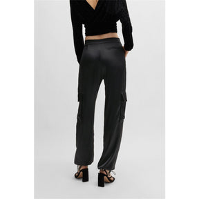Women's C-Targov Cargo Trousers, Premium Satin